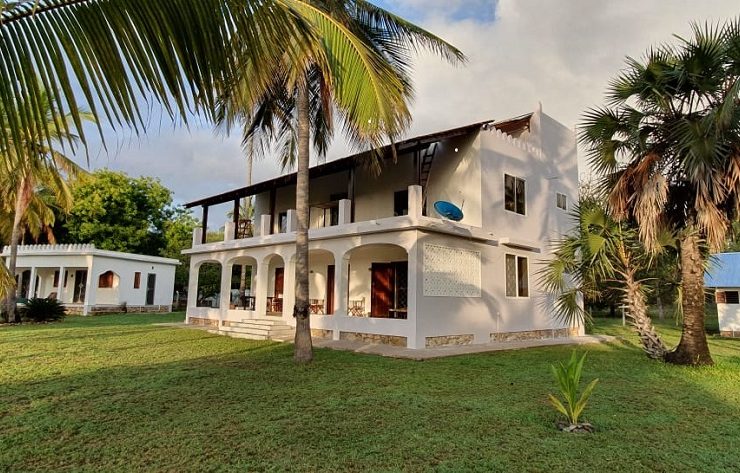 2-Storey Zanzibari Style Beachfront Home in Pangan, Tanga