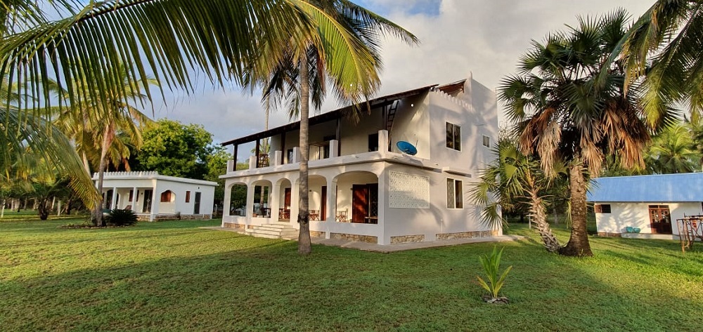 2-Storey Zanzibari Style Beachfront Home in Pangan, Tanga